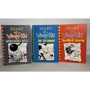 Diary Of A Wimpy Kid Set Of 3 Volume 11, 12, 14 All Hardcover Books